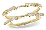 Allison Kaufman Diamond Ring Guard in 14K Yellow Gold, 0.40 ctw
