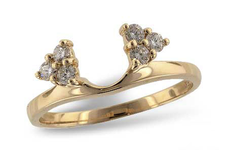 Allison Kaufman Diamond Band Enhancer in 14K Yellow Gold, 0.21 ctw