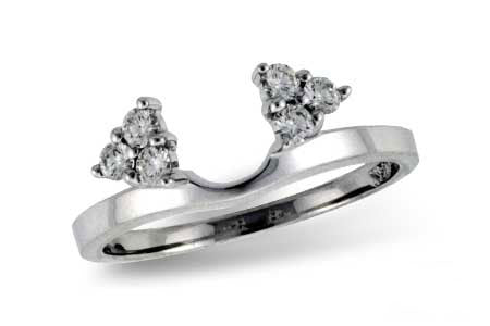Allison Kaufman Diamond Band Enhancer in 14K White Gold, 0.10 ctw (W1532)