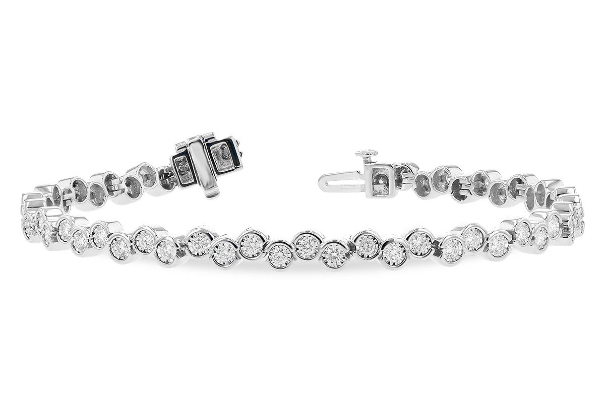 Allison Kaufman Diamond Bracelet in 14K White Gold, 1.50 ctw (B1325)