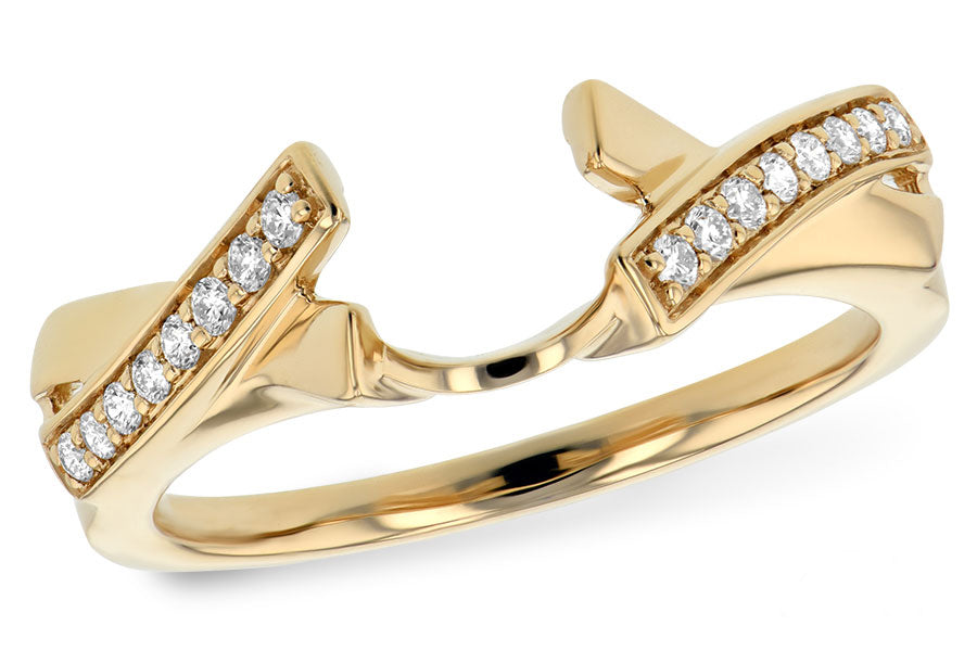 Allison Kaufman Diamond Band Enhancer in 14K Yellow Gold, 0.14 ctw (W2122)