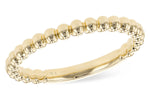 Allison Kaufman Wedding Band in 14K Yellow Gold (W2414)
