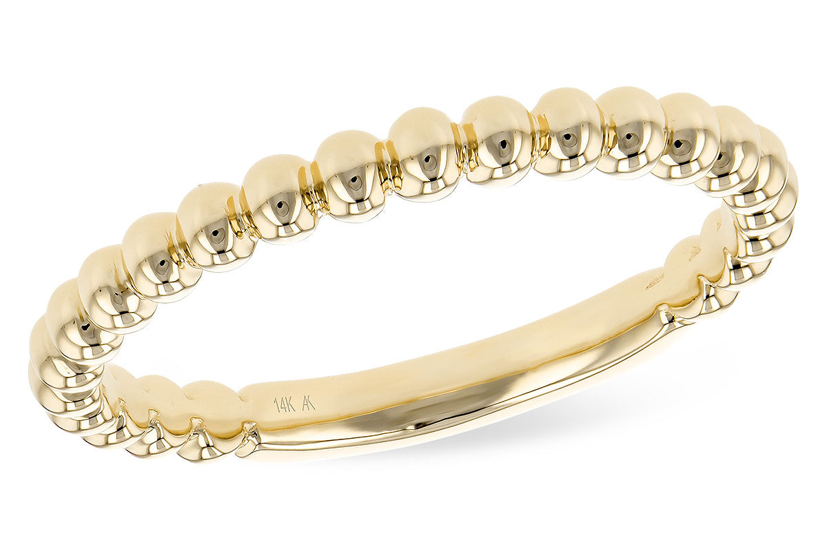 Allison Kaufman Wedding Band in 14K Yellow Gold (W2414)