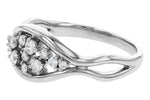 Allison Kaufman Diamond Ring in 14K White Gold, 0.26 ctw (D6123), alternate view