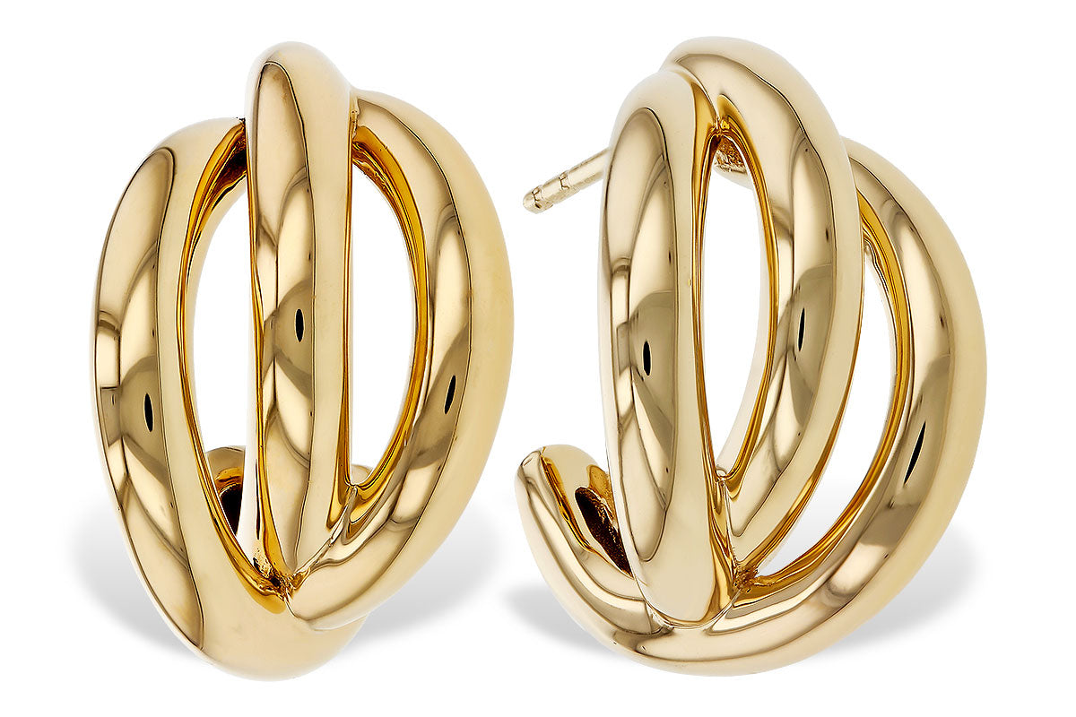Allison Kaufman Gold Earrings in 14K Yellow Gold (E2360)