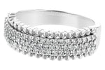 Allison Kaufman Diamond Wedding Band in 14K White Gold, 0.50 ctw (W2204), alternate view