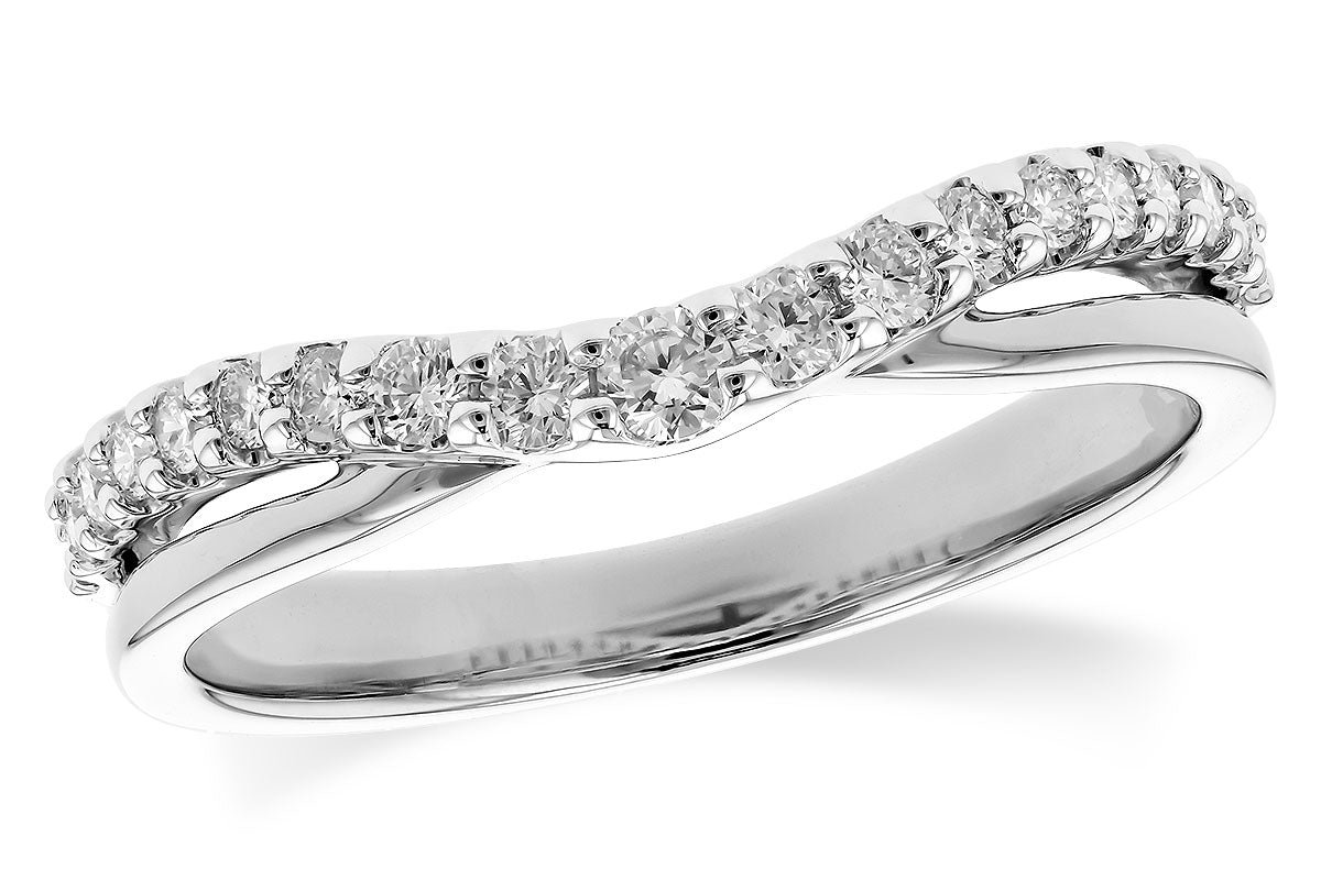 Allison Kaufman Diamond Band Enhancer in 14K White Gold, 0.33 ctw