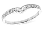 Allison Kaufman Diamond Band Enhancer in 14K White Gold, 0.14 ctw (W2491)