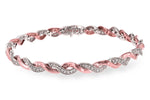 Allison Kaufman Diamond Bracelet in 14K Rose Gold, 1.01 ctw