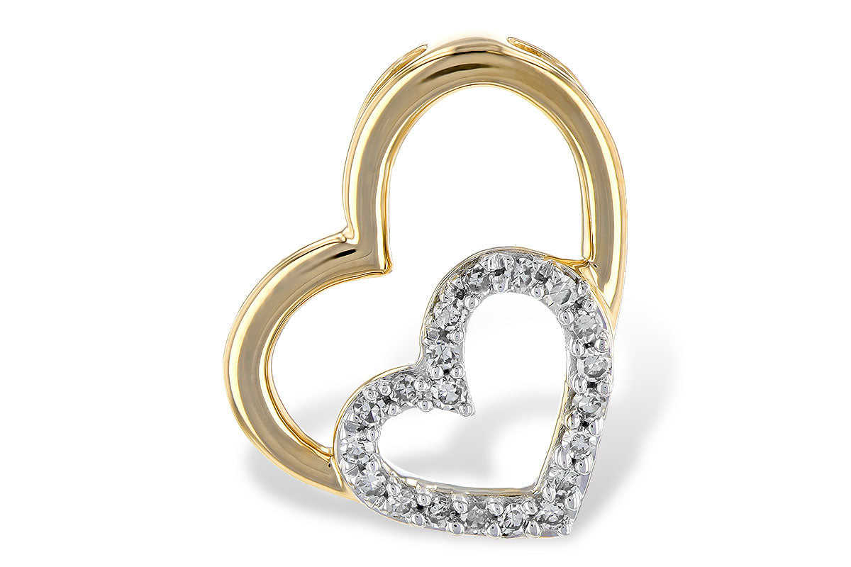 Allison Kaufman Diamond Pendant in 14K Yellow Gold, 0.07 ctw