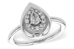 Allison Kaufman Diamond Ring in 14K White Gold, 0.36 ctw