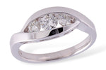 Allison Kaufman Diamond Ring in 14K White Gold, 0.48 ctw