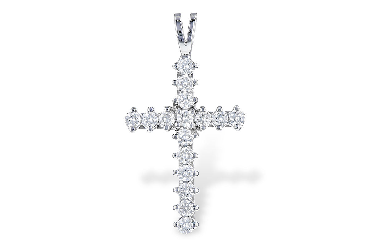 Allison Kaufman Diamond Pendant in 14K White Gold, 0.50 ctw