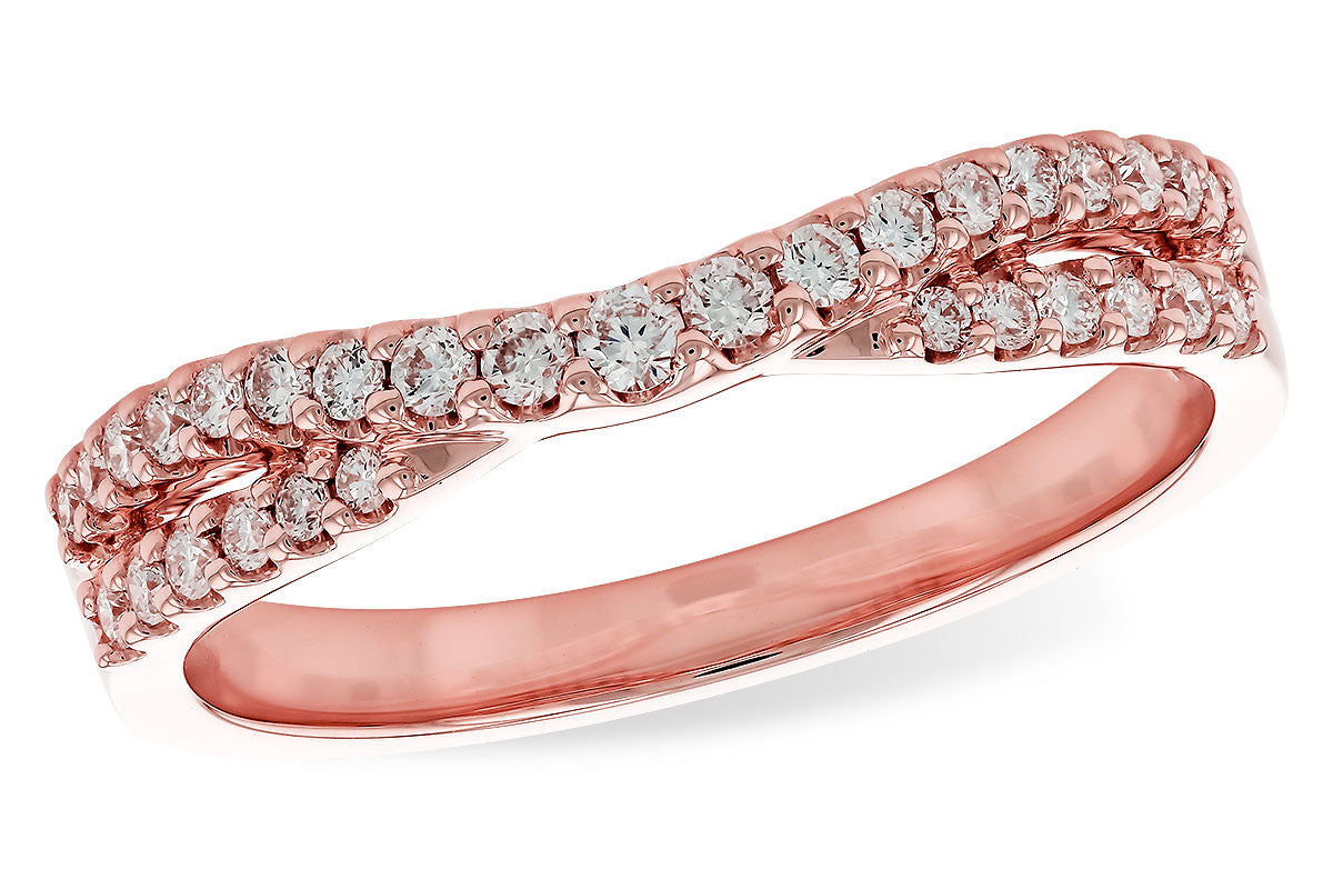Allison Kaufman Diamond Band Enhancer in 14K Rose Gold, 0.26 ctw