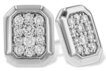 Allison Kaufman Diamond Earrings in 14K White Gold, 0.38 ctw (E2330)