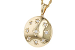 Allison Kaufman Diamond Necklace in 14K Yellow Gold, 0.17 ctw, alternate view