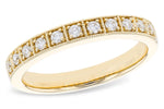 Allison Kaufman Diamond Wedding Band in 14K Yellow Gold, 0.23 ctw