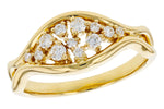 Allison Kaufman Diamond Ring in 14K Yellow Gold, 0.26 ctw (D6123)