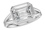 Allison Kaufman Engagement Ring Semi-Mount in 14K White Gold (L7928)