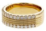 Allison Kaufman Diamond Wedding Band in 14K Yellow Gold, 0.70 ctw, alternate view