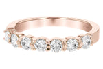 Allison Kaufman Diamond Wedding Band in 14K Rose Gold, 0.75 ctw (WR114-75), alternate view