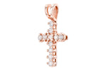 Allison Kaufman Diamond Pendant in 14K Rose Gold, 0.11 ctw (P6440), alternate view