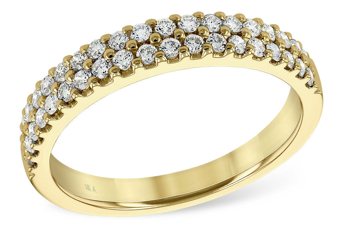 Allison Kaufman Diamond Wedding Band in 14K Yellow Gold, 0.50 ctw (WR121-50)