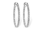 Allison Kaufman Diamond Earrings in 14K White Gold, 2.00 ctw (ER807-2)