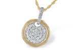 Allison Kaufman Diamond Necklace in 14K Yellow Gold, 0.31 ctw