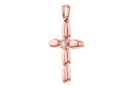 Allison Kaufman Diamond Pendant in 14K Rose Gold, 0.04 ctw, alternate view