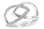 Allison Kaufman Diamond Ring in 14K White Gold, 0.20 ctw (D5624)