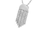 Allison Kaufman Diamond Necklace in 14K White Gold, 0.38 ctw, alternate view