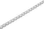 Allison Kaufman Fancy-Cut Diamond Bracelet in 14K White Gold, 6.20 ctw, alternate view