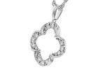 Allison Kaufman Diamond Necklace in 14K White Gold, 0.32 ctw (N8430), alternate view