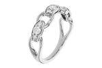 Allison Kaufman Diamond Wedding Band in 14K White Gold, 0.40 ctw (W2743), alternate view