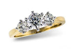 Allison Kaufman Diamond Ring in 14K Yellow Gold, 0.50 ctw