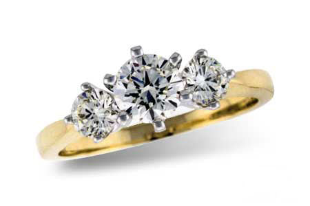 Allison Kaufman Diamond Ring in 14K Yellow Gold, 0.50 ctw