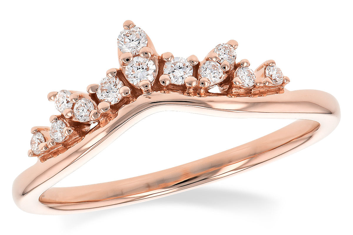 Allison Kaufman Diamond Band Enhancer in 14K Rose Gold, 0.15 ctw