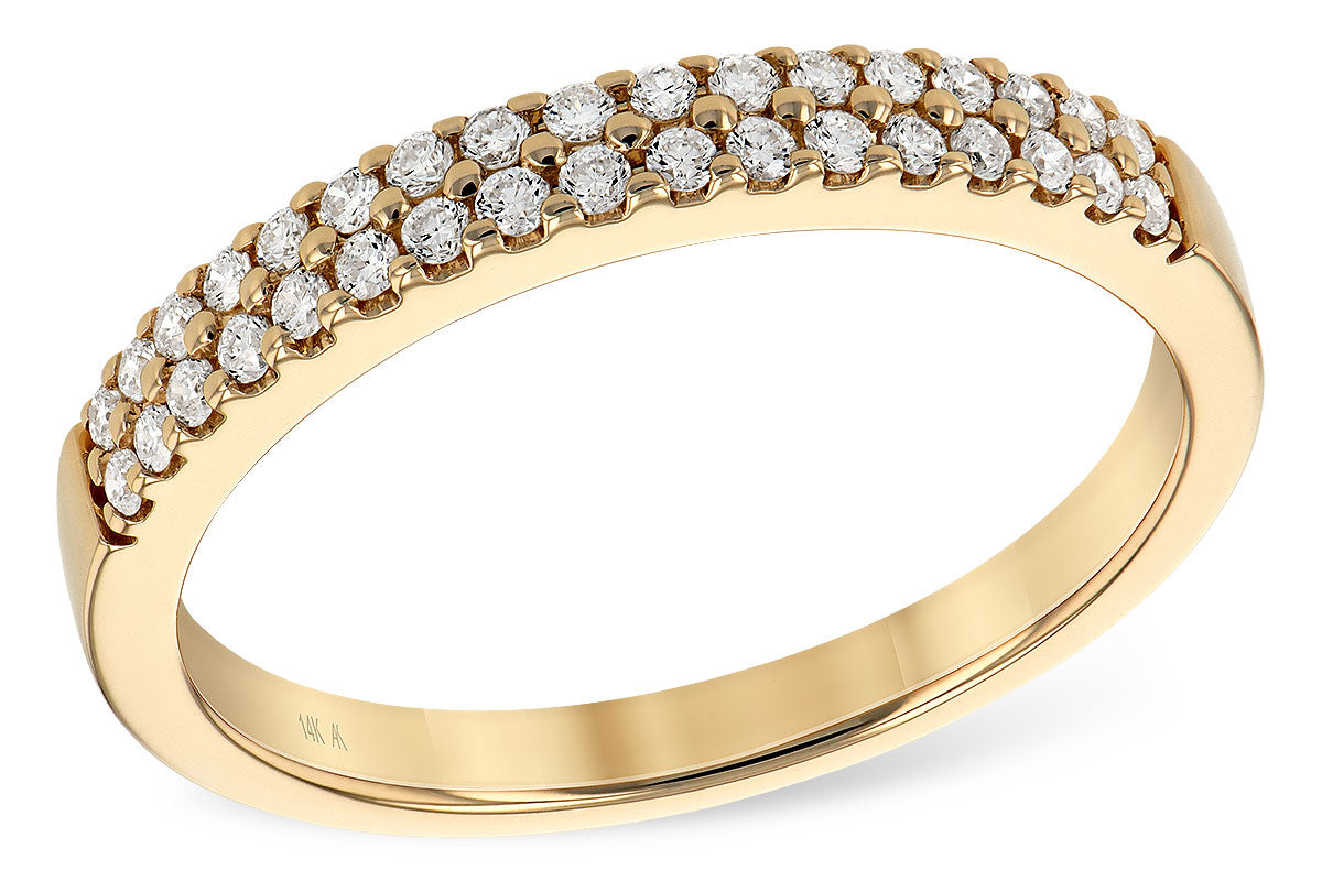 Allison Kaufman Diamond Wedding Band in 14K Rose Gold, 0.25 ctw (WR121-25)
