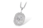 Allison Kaufman Diamond Necklace in 14K White Gold, 0.50 ctw (N7862)