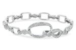 Allison Kaufman Diamond Bracelet in 14K White Gold, 1.22 ctw