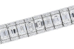 Allison Kaufman Diamond Bracelet in 14K White Gold, 10.40 ctw, alternate view
