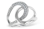 Allison Kaufman Diamond Ring in 14K White Gold, 0.25 ctw