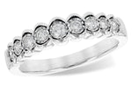 Allison Kaufman Diamond Wedding Band in 14K White Gold, 0.24 ctw (W2331)