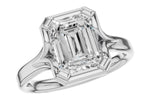 Allison Kaufman Engagement Ring Semi-Mount in 14K White Gold (L7927)