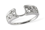 Allison Kaufman Diamond Band Enhancer in 14K White Gold, 0.05 ctw