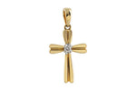 Allison Kaufman Diamond Pendant in 14K Yellow Gold, 0.03 ctw