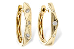 Allison Kaufman Diamond Earrings in 14K Yellow Gold, 0.15 ctw (E2372)
