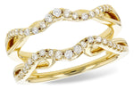 Allison Kaufman Diamond Ring Guard in 14K Yellow Gold, 0.32 ctw (W2417)