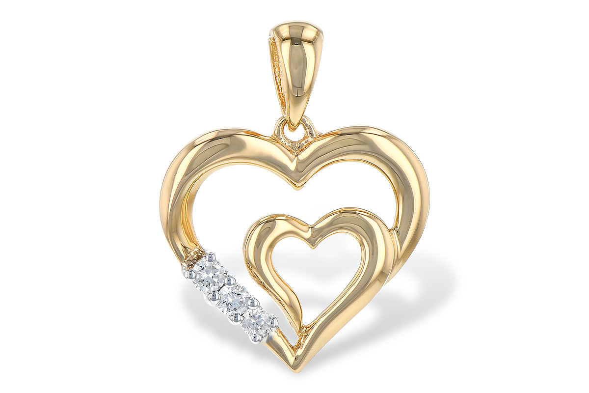 Allison Kaufman Diamond Pendant in 14K Yellow Gold, 0.06 ctw